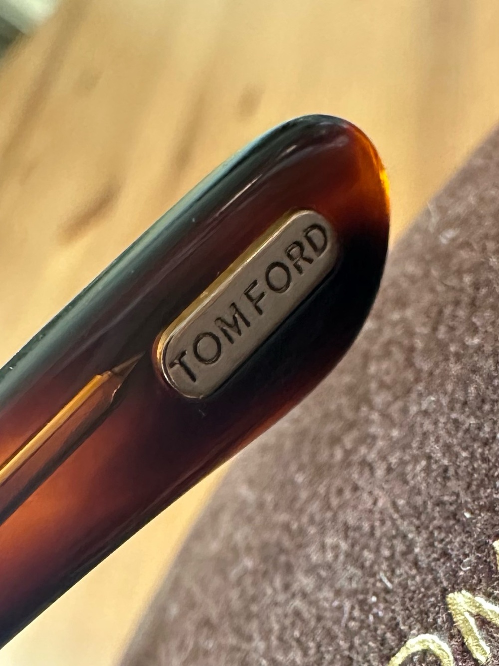 Tom Ford®️ Tortoise Framed “CELINA”Havana Sunglasses • EUC - Picture 14 of 15